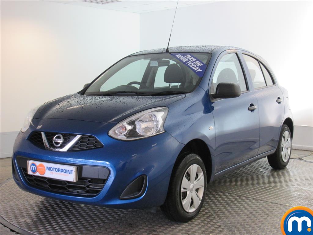 Used Or Nearly New Nissan Micra 1.2 Visia 5dr Blue For Sale In Newport ...